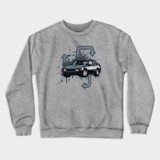 Toyota Supra Grunge Crewneck Sweatshirt